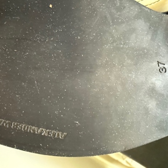 Alexander Wang Authentic Designer Leather Shoes SZ. 37 - Picture 10 of 13